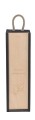 Skrzynka do wina wym. 33 x 8,4 x 8,4 producent Vintore skrzynki do wina czarne z zasuwką w kolorze drewna naturalnego z grawerem laserowym jako prezent imieninowy dla niej i dla niego