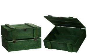 VKS3 kuferek szczebelkowy zieleń 