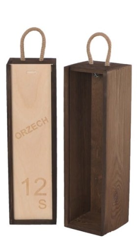 Skrzynka na wino wym. 33 x 8,4 x 8,4 producent Vintore Wszystkie prezentowane skrzynki na wino mają oznaczony kolor symboliką cyfrową
